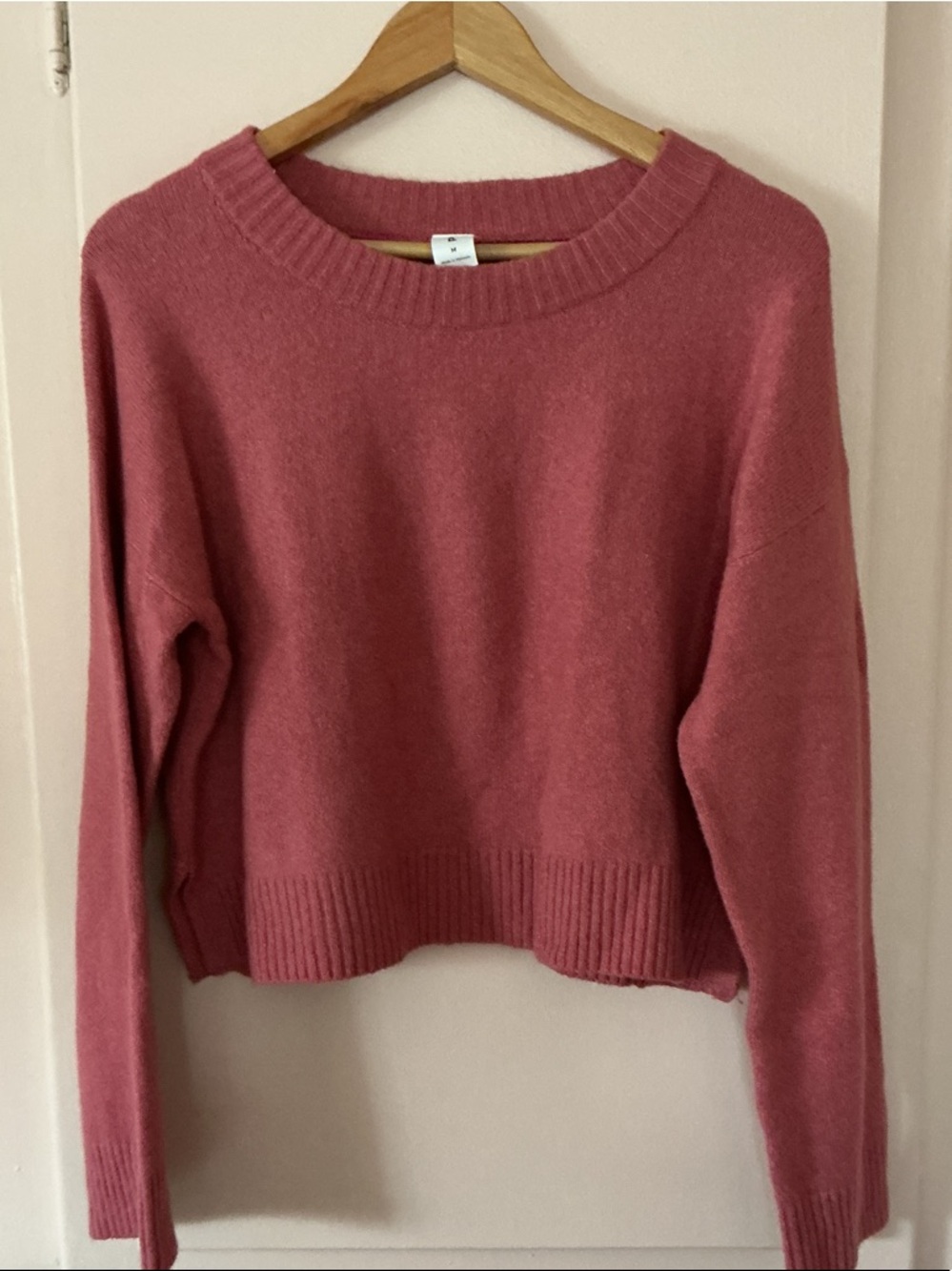 Abound Dusty Rose Crewneck Sweater